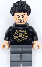 Tony Stark - Fekete póló