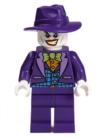LEGO® Minifigurák sh094 - The Joker - Sötét lila ruhában