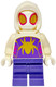 LEGO® Minifigurák sh0954 - Szellem pók - Közepes láb, Fehér kapucni
