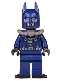 Batman dark blue wetsuit and flippers