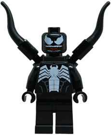 Venom - White Teeth Parted, 2 Back Appendages Symmetrical