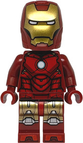 Iron Man - Mark 4 Armor, Large Helmet Visor, Light Nougat Head