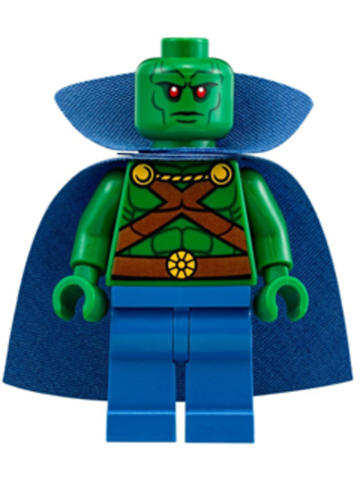 LEGO® Minifigurák sh158 - Martian Manhunter (Köpeny Nélkül)