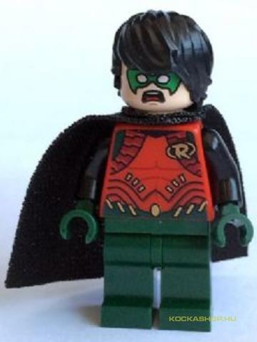 LEGO® Minifigurák sh195 - Robin - Ijedt Arccal