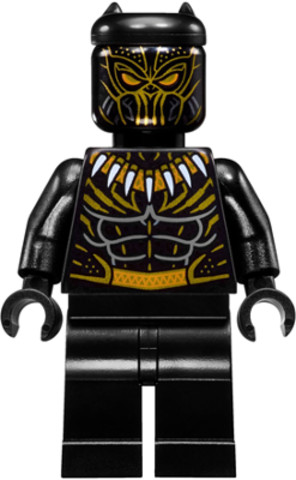 LEGO® Minifigurák sh477 - Erik Killmonger (Arany Jaguár)