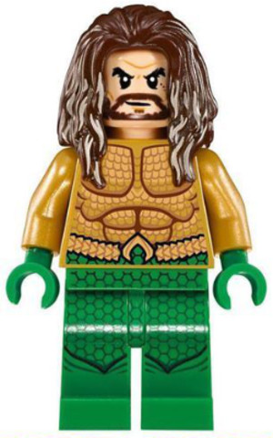 LEGO® Minifigurák sh525 - Aquaman - zöld lábakkal és kezekkel