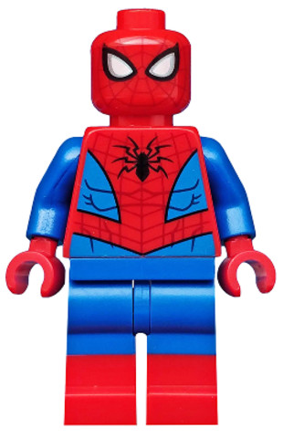 LEGO® Minifigurák sh536 - Pókember - Fémes kék színű szem körvonalakkal