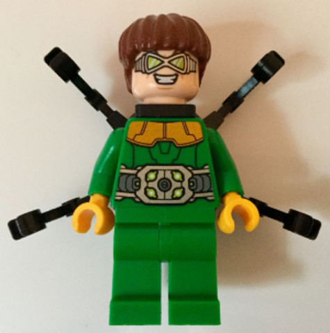 LEGO® Minifigurák sh548 - Doktor Oktopusz - zöld ruhában