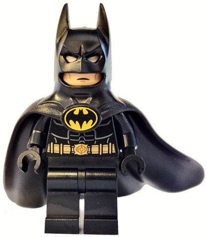 LEGO® Minifigurák sh880 - Batman – Egyrészes burkolat és köpeny egyszerű denevér logóval (1992)