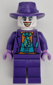 The Joker - Sötéttürkiz nyakkendő, Lila öltözet, Fedora