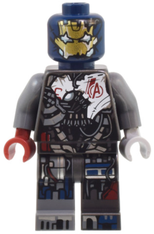 LEGO® Minifigurák sh924 - Ultron MK1 - Sötétkék fej