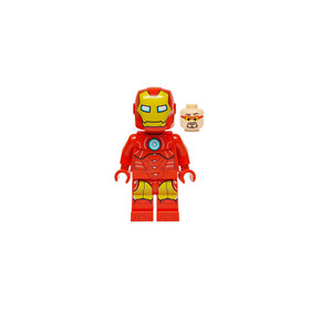 LEGO® Minifigurák sh952 - Vasember - Sárga maszk, Piros páncél