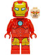 LEGO® Minifigurák sh952 - Vasember - Sárga maszk, Piros páncél