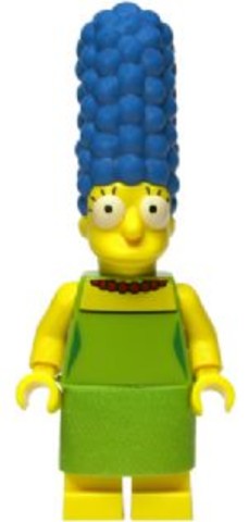 LEGO® Minifigurák sim027 - Marge Simpson - Fehér Csípővel