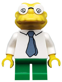 Hans Moleman Simpsons minifigura (kiegészítők nélkül)