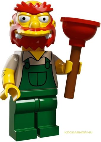 LEGO® Minifigurák SIM039 - Groundskeeper Willie Simpsons minifigura