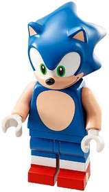 Sonic a sündisznó - Világosbarna karok és arc, Balra vigyor