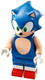 LEGO® Minifigurák son004 - Sonic a sündisznó - Világosbarna karok és arc, Balra vigyor