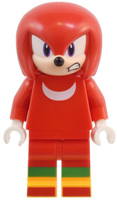 Knuckles dühös arcal