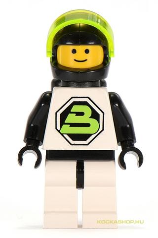 LEGO® Minifigurák sp002 - Blacktron versenyző