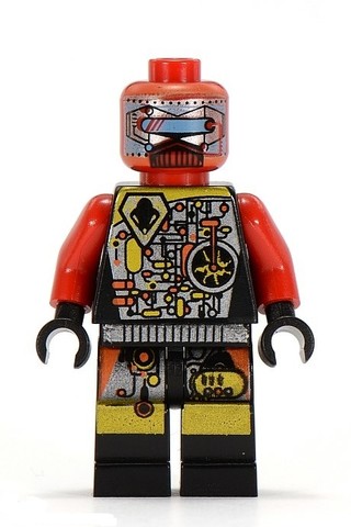 LEGO® Minifigurák sp044 - UFO Droid Piros