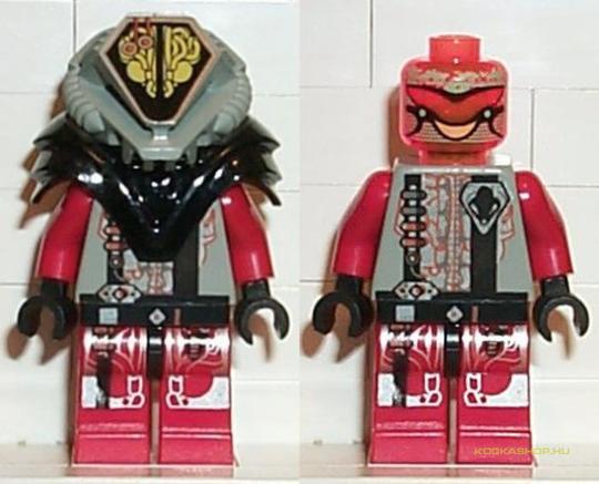 LEGO® Minifigurák sp046 - UFO Alien Piros