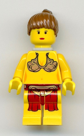 LEGO® Minifigurák sw0070 - Leia Hercegnő - Jabba szolgájaként