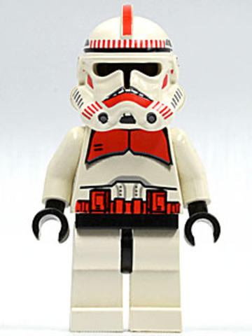 LEGO® Minifigurák sw0091 - Klón katona Ep. 3 Shock Trooper