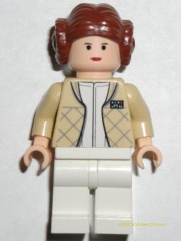 LEGO® Minifigurák sw0113 - Leia Hercegnő-Felcsavart Hajjal