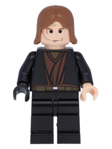 LEGO® Minifigurák sw0120 - Anakin Skywalker - Fekete Jobb Kézzel