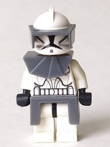 LEGO® Minifigurák sw0203 - Klón Gyalogos Sötét Kékes-szürke Páncélban (Clone Wars)