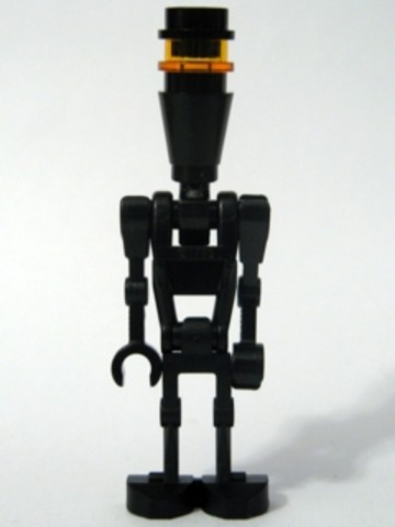 LEGO® Minifigurák sw0222 - Elit fejvadász droid - Elite Assassin Droid (Fekete)