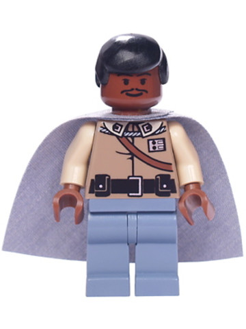 LEGO® Minifigurák sw0251h - Lando Calrissian Tábornoki Ruhában (Köpeny nélkül)