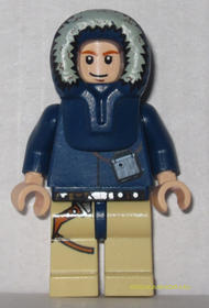 Han Solo minifigura Hoth öltözetben