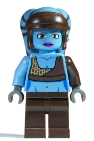 LEGO® Minifigurák sw0284 - Aayla Secura - nagy szemekkel