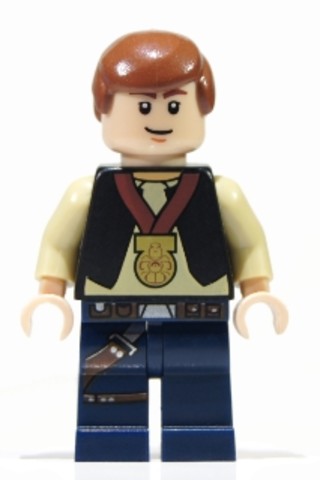 LEGO® Minifigurák sw0356 - Han Solo - kitüntetéssel