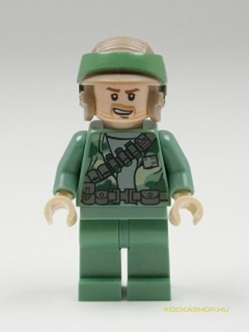 LEGO® Minifigurák sw0368 - Rebel Kommandós minifigura töltényátvetővel, borostás