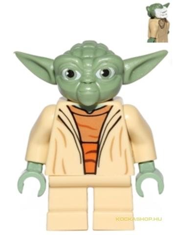 LEGO® Minifigurák sw0446 - Yoda fehér hajjal (Klón Háború)