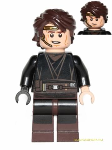 LEGO® Minifigurák sw0526 - Anakin Skywalker-Beszélővel, Fekete Jobb Karral