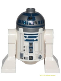 R2-D2 (Ezüstszürke Fejjel és Levendula Színű Jelzővel) 