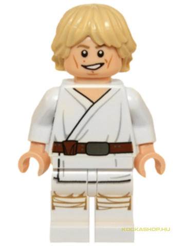LEGO® Minifigurák sw0551 - Luke Skywalker (Tatooine, fehér nadrágban)