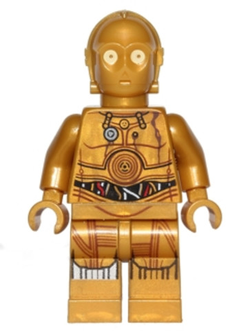 LEGO® Star Wars™ sw0561 - C-3PO - Nyomtatott lábakkal 