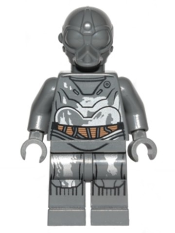 LEGO® Minifigurák sw0573 - RA-7 Protokol Droid (sötétkékesszürke)