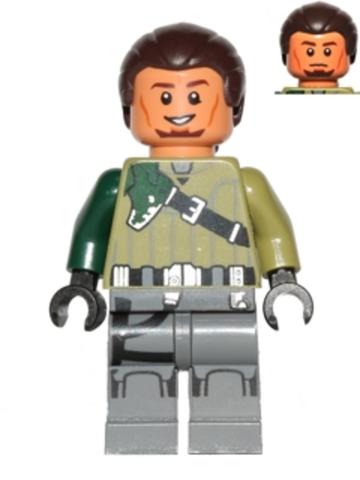 LEGO® Minifigurák sw0602 - Kanan Jarrus (sötét barna hajjal)