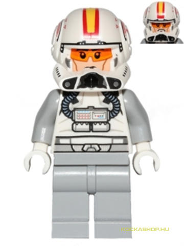 LEGO® Minifigurák sw0608 - Klón Pilóta - Feszült Arccal