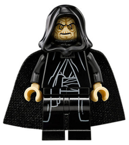 LEGO® Minifigurák sw0634a - Palpatine császár köpenyben