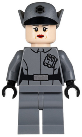 LEGO® Minifigurák sw0665 - Első Rendi Tiszt Nő