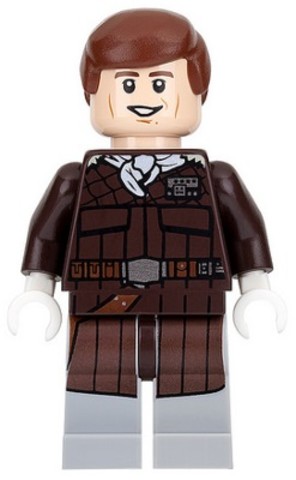 LEGO® Minifigurák sw0727 - Han Solo (Hoth)