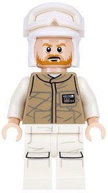 Hoth Rebel Trooper Dark Tan Uniform (Brown Beard)