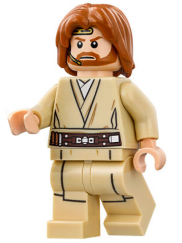 LEGO® Minifigurák sw0846 - Obi-Wan Kenobi - Mikrofonnal
